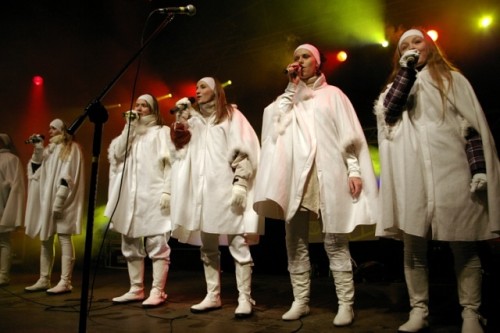 Elbląg, Ze sceny płynęły kolędy i pastorałki