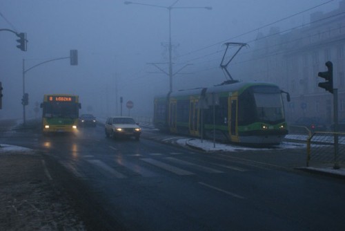 Elbląg, Mglista środa....: Elbląg, Mglista środa....: