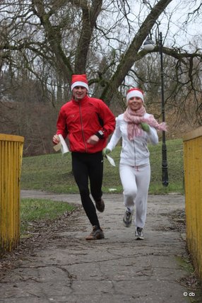 Elbląg, Biegi na orientację w Parku Dolinka.