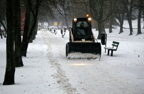 Elbląg, Ślisko i zimno