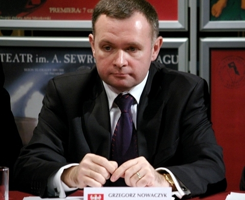 Elbląg, Na zdjęciu Grzegorz Nowaczyk