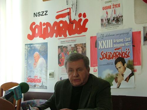 Elbląg, Mirosław Kozłowski spotkał się z prezydentem Henrykiem Słoniną, by porozmawiać o obchodach rocznicowych, a także o sytuacji w elbląskich zakladach pracy