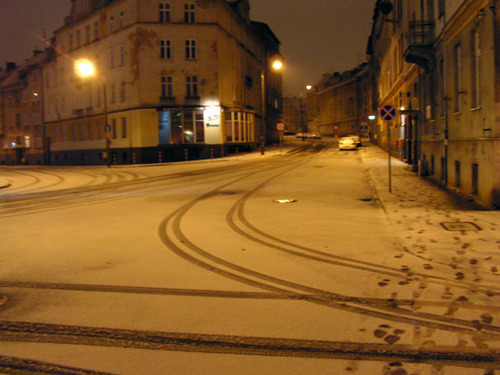 Elbląg, Pada śnieg, pada śnieg...