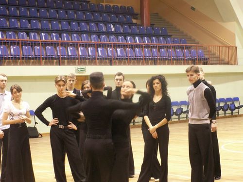 Elbląg, Zdjęcie z innego szkolenia, w którym w styczniu uczestniczyli tancerze EKT "Jantar"