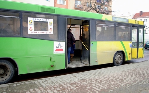 Elbląg, Schody z powodu zimy