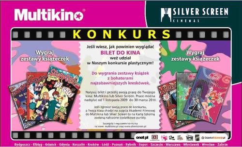 Elbląg, „Twój bilet do kina” – konkurs dla szkół podstawowych Elbląg, „Twój bilet do kina” – konkurs dla szkół podstawowych