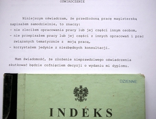 Elbląg, Za plagiat student może stracić tytuł magistra Elbląg, Za plagiat student może stracić tytuł magistra