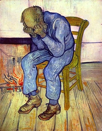 Elbląg, Vincent van Gogh, który cierpiał z powodu depresji, namalował 25 lipca 1890 roku obraz przedstawiający desperację oraz brak nadziei