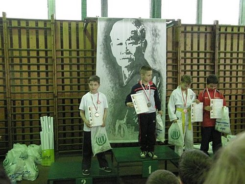 Elbląg, Kuba Kowalski na podium w Grudziądzu. Elbląg, Kuba Kowalski na podium w Grudziądzu.