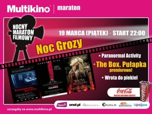 Elbląg, Noc grozy w Multikinie Elbląg, Noc grozy w Multikinie
