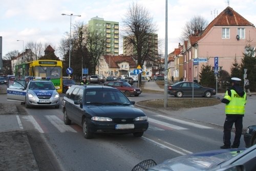 Elbląg, Potrącenie na przejściu dla pieszych