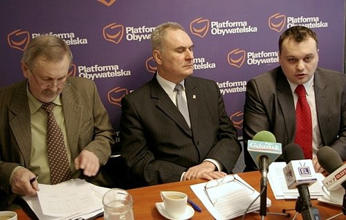 Elbląg, Na zdjęciu od lewej Ryszard Zgirski, Edward Stasiuk i Witold Strzelec Elbląg, Na zdjęciu od lewej Ryszard Zgirski, Edward Stasiuk i Witold Strzelec