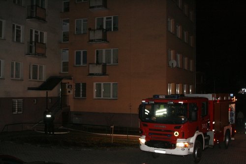 Elbląg, Pożar budynku przy ulicy Kopernika Elbląg, Pożar budynku przy ulicy Kopernika