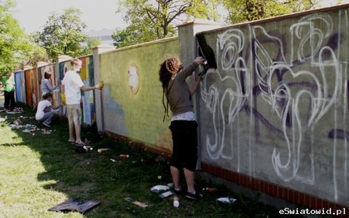 Elbląg, „Street Art” przed rokiem Elbląg, „Street Art” przed rokiem