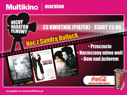 Elbląg, Noc w kinie z Sandrą Bullock - promocyjna cena biletów Elbląg, Noc w kinie z Sandrą Bullock - promocyjna cena biletów