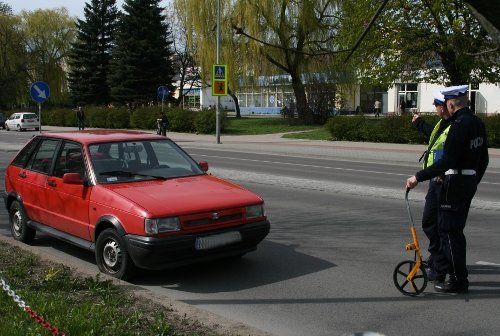 Elbląg, Potrącenie dziewczynki na przejściu