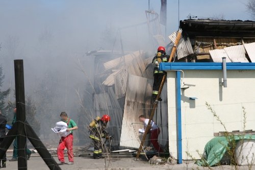Elbląg, Pożar lakierni