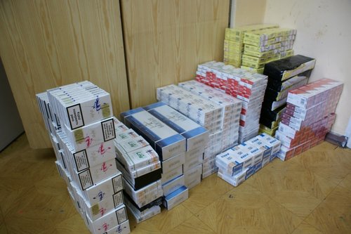 Elbląg, Kobieta ukrywała w zsypie na śmieci blisko tysiąc paczek papierosów pochodzących z przemytu