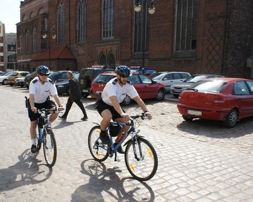 Elbląg, Na ulice miasta wyjechały policyjne patrole rowerowe Elbląg, Na ulice miasta wyjechały policyjne patrole rowerowe