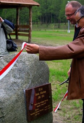 Elbląg, Marszałek województwa Jacek Protas i starosta Sławomir Jezierski uroczyście otworzyli pole biwakowe przy pochylni Buczyniec Elbląg, Marszałek województwa Jacek Protas i starosta Sławomir Jezierski uroczyście otworzyli pole biwakowe przy pochylni Buczyniec
