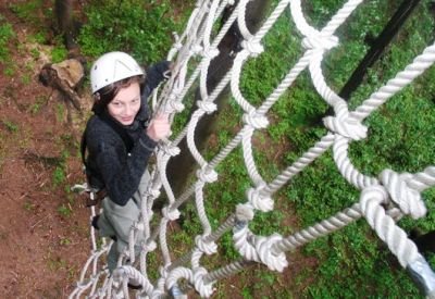 Elbląg, Dzieci odwiedzą m.in. park linowy.
