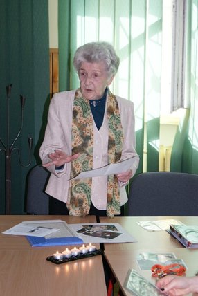 Elbląg, W ZST gościła dziś Maria Sadłowska, której ojciec został zamordowany w Katyniu