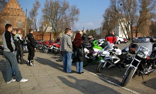 Elbląg, Zdjęcie ze spotkania organizacyjnego Motomikołajów Elbląg, Zdjęcie ze spotkania organizacyjnego Motomikołajów
