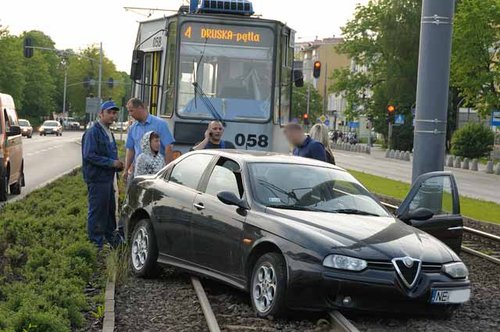 Elbląg, Alfa na torach