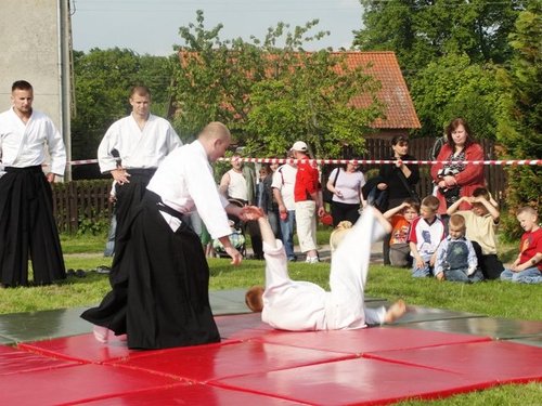 Elbląg, Atrakcją festynu były pokazy walki Elbląskiego Stowarzyszenia Aikido AIKIKAI
