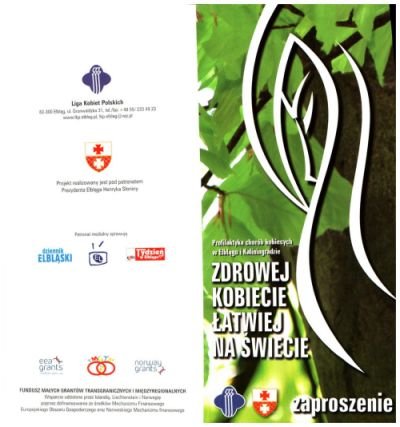 Elbląg, Zdrowej kobiecie łatwiej na świecie