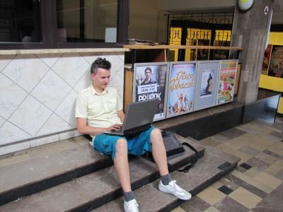 Elbląg, Hotspot ma już pierwszych użytkowników. Elbląg, Hotspot ma już pierwszych użytkowników.