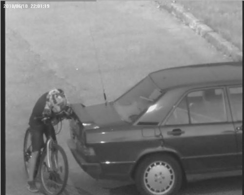 Elbląg, Jeden z pokrzywdzonych kierowców nagrał małych złodziejaszków kamerą