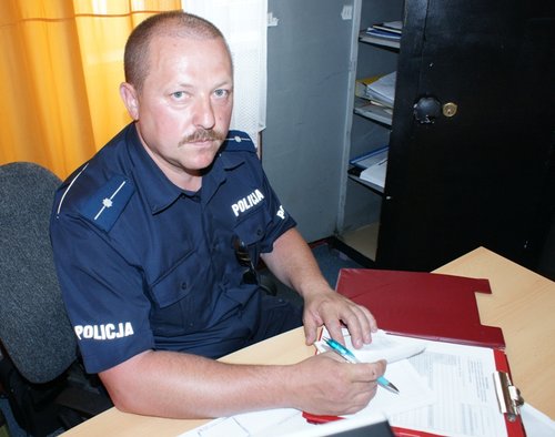 Elbląg, Mł. asp. Wiesław Świstak Elbląg, Mł. asp. Wiesław Świstak
