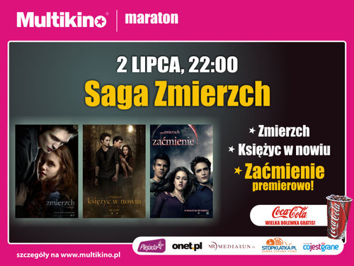 Nocny Maraton Filmowy z Sagą Zmierzch