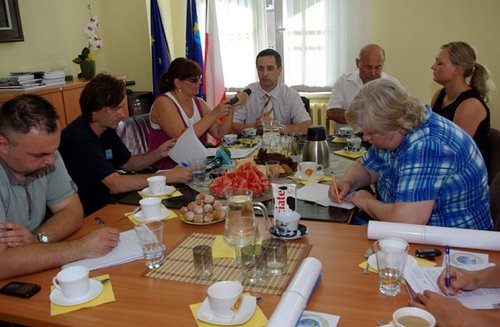 Elbląg, Konferencja prasowa w Biurze Regionalnym Urzędu Marszałkowskiego