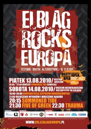 Elbląg, Elbląg Rocks Europa już w ten weekend