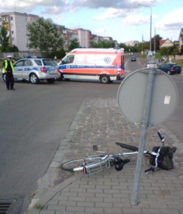 Elbląg, W Polsce każdego roku około 6 tys. rowerzystów ulega wypadkom drogowym Elbląg, W Polsce każdego roku około 6 tys. rowerzystów ulega wypadkom drogowym
