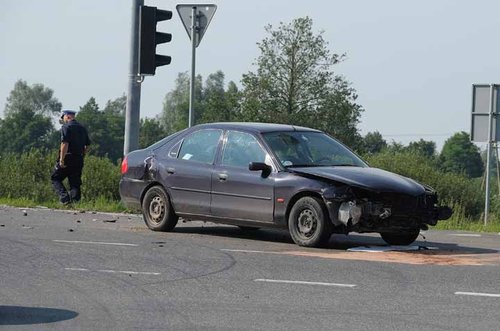 Elbląg, Zderzenie na czerwonym świetle