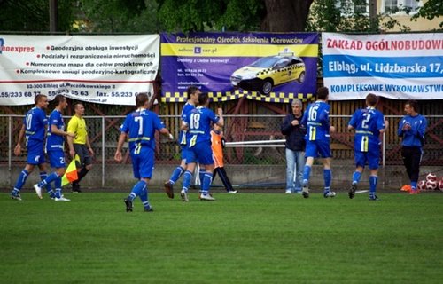 Elbląg, Olimpia gra z liderem (piłka nożna) Elbląg, Olimpia gra z liderem (piłka nożna)