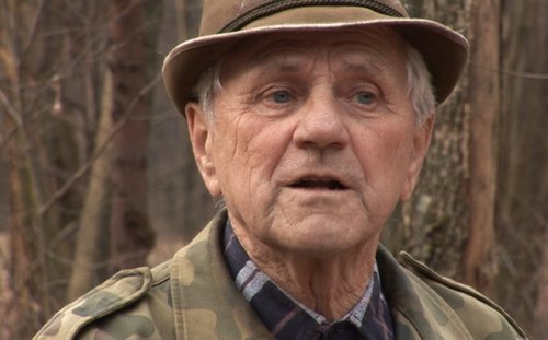 Kadr z filmu. Na zdjęciu Augustyn Stolarski Kadr z filmu. Na zdjęciu Augustyn Stolarski