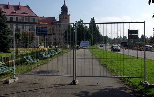 Elbląg, Zamknięte przejście dla pieszych