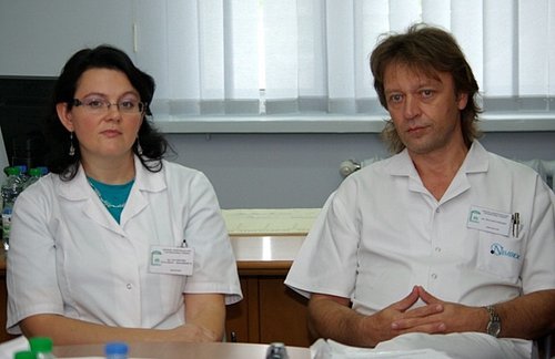 Elbląg, Do rejestracji w banku dawców szpiku zachęcają elbląscy lekarze Katarzyna Chylińska-Wachnianyn i Wojciech Wenski Elbląg, Do rejestracji w banku dawców szpiku zachęcają elbląscy lekarze Katarzyna Chylińska-Wachnianyn i Wojciech Wenski