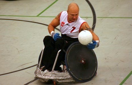 Elbląg, Rafał Rocki w meczu z Belgią podczas zeszłorocznych Mistrzostw Europy w Danii Elbląg, Rafał Rocki w meczu z Belgią podczas zeszłorocznych Mistrzostw Europy w Danii