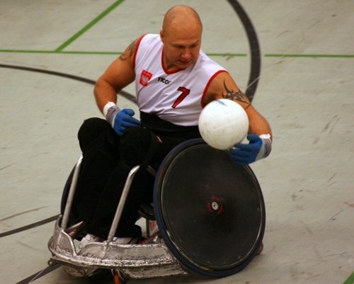 Elbląg, Jeden z liderów naszej reprezentacji Rafał Rocki Elbląg, Jeden z liderów naszej reprezentacji Rafał Rocki