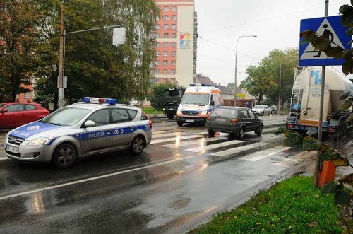 Elbląg, Potrącenie na pasach