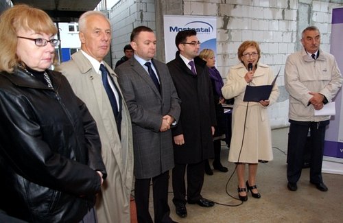 Elbląg, Rektor PWSZ prof. dr hab. Halina Piekarek-Jankowska opowiadała dziś o początkach inwestycji przy Al. Grunwaldzkiej Elbląg, Rektor PWSZ prof. dr hab. Halina Piekarek-Jankowska opowiadała dziś o początkach inwestycji przy Al. Grunwaldzkiej