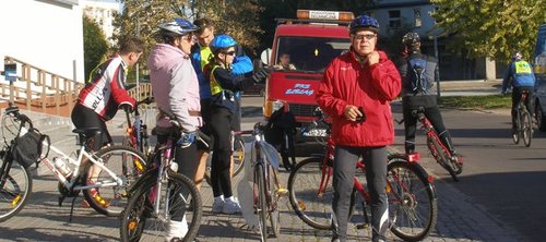 Elbląg, Około 250 rowerzystów wzięło udział w rajdzie "Z Fidelitas po zdrowie"