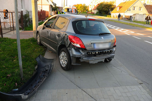 Elbląg, Zderzenie dwóch pojazdów