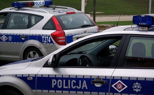 Elbląg, Po pijanemu uderzył w radiowóz Elbląg, Po pijanemu uderzył w radiowóz