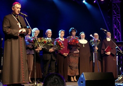 Elbląg, Biskup elbląski Jan Styrna i nominowani do nagrody TUUS Elbląg, Biskup elbląski Jan Styrna i nominowani do nagrody TUUS